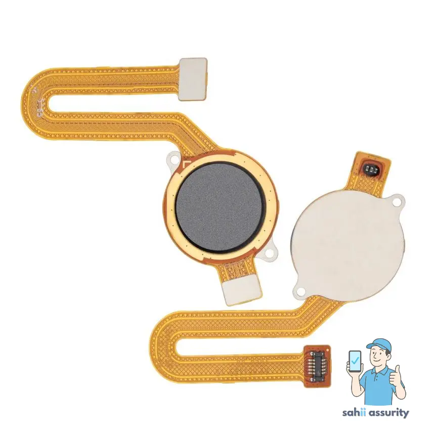 Fingerprint Sensor with Flex Cable for Motorola Moto E40 Grey